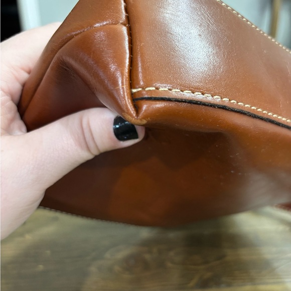 Patricia Nash Brown Leather Crossbody Bag - Picture 13 of 14